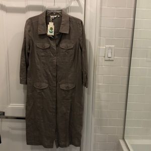 Boden linen dress NWT